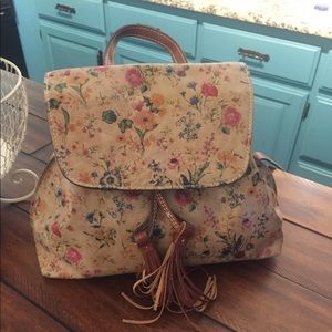 Patricia Nash Prairie Rose convertible backpack